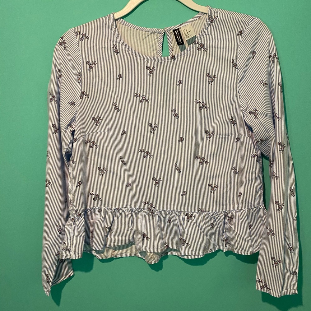 Long sleeve blouse
